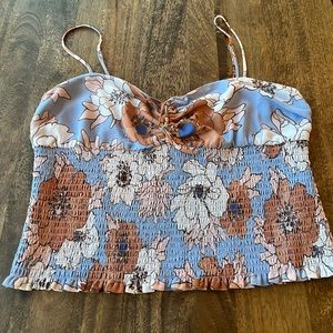 Aritzia - Wilfred Ballet Camisole - XL - Soft Iris/Poetic Pink - NWT